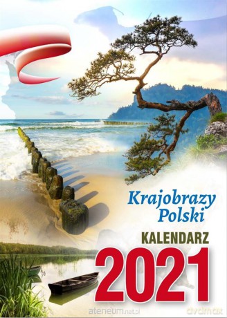 Kalendarz 2021 Ścienny Krajobrazy Polskie [KALENDARZ]