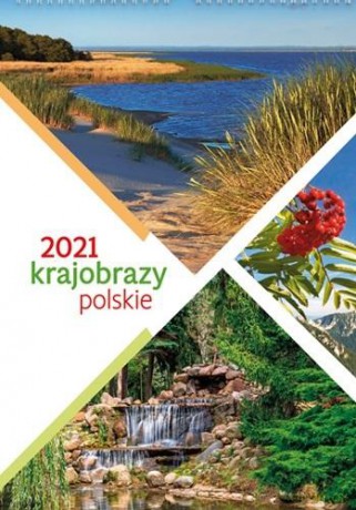 Kalendarz 2021 Ścienny Krajobrazy polskie [KALENDARZ]