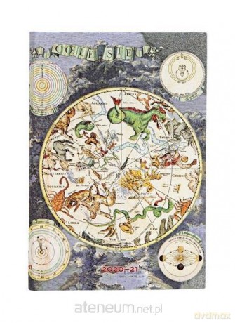 Kalendarz książkowy mini 2020-2021 Celestial Plan [KALENDARZ]