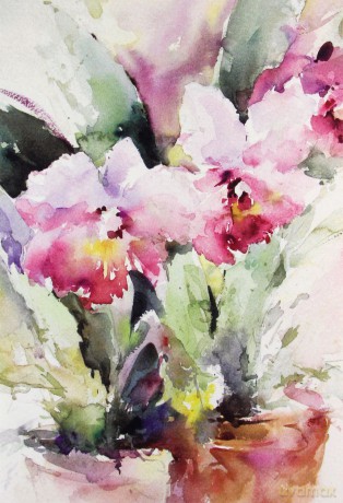 Karnet 12x18 cm B-BJ 202 388 + koperta Różowa róża