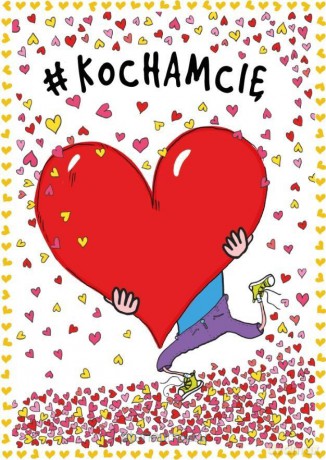 Karnet B6 #Kocham Cię