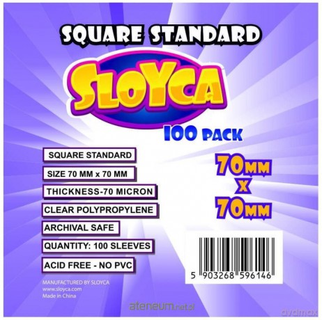 Koszulki Square Standard 70x70mm (100 szt)