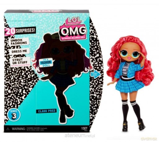 LOL Surprise OMG Doll Asst W3 (4 szt)