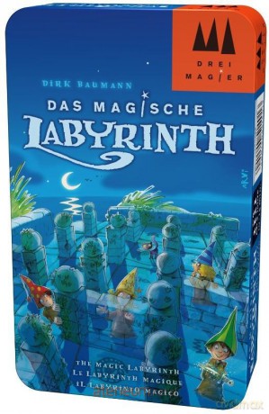 Magiczny labirynt (w metalowej puszce) [KARTY]