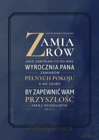 Magnes na lodówkę - Jestem bowiem świadomy GRANAT