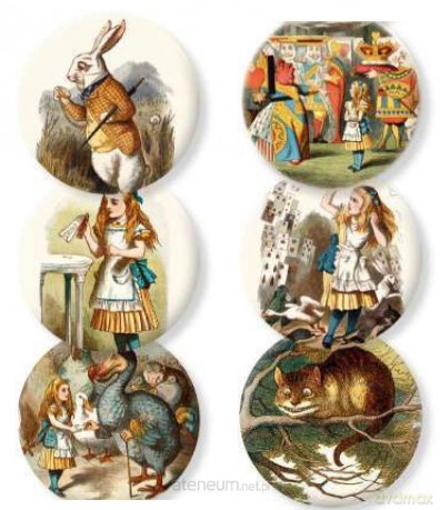 Magnes ozdobny Alice in Wonderland