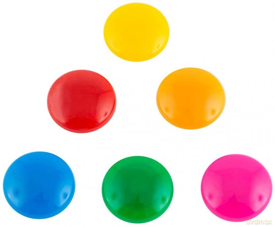 Magnesy 30 mm 6 sztuk