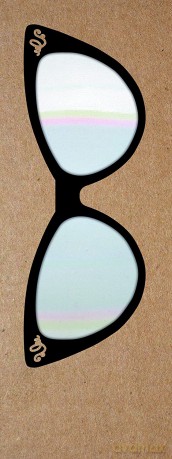 Magnifying bookmark Zakładka do książki lupa