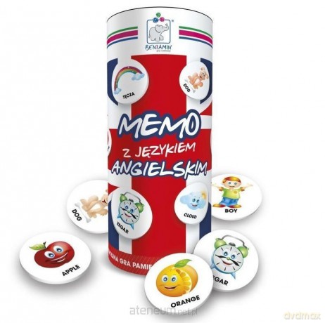 Memo z językiem angielskim w tubie