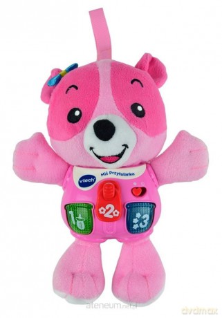 Miś przytulanka różowy VTECH