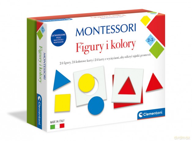 Montessori Kształty i kolory