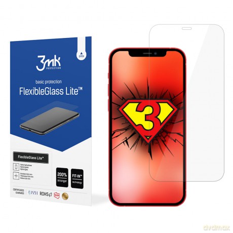 3MK Apple iPhone 12 Mini szkło hybrydowe
