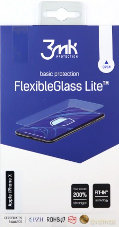 3MK FlexibleGlass Lite do Apple iPhone X