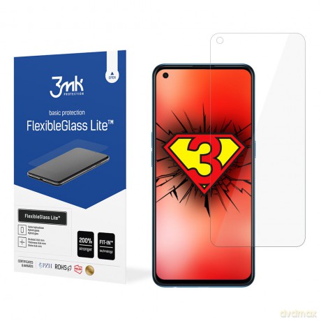 3MK Oppo Reno 5 szkło hybrydowe
