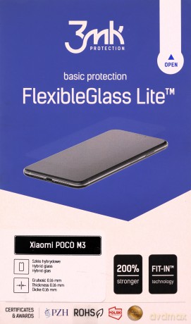 3MK Xiaomi POCO M3 szkło hybrydowe