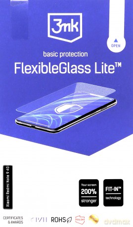3MK Xiaomi Redmi Note 9 szkło hybrydowe