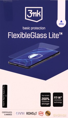 3MK Xiaomi Redmi Note 9 Pro szkło hybrydowe