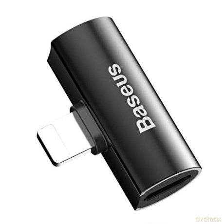 Baseus adapter L46 8-pin do 2x8-pin czarny