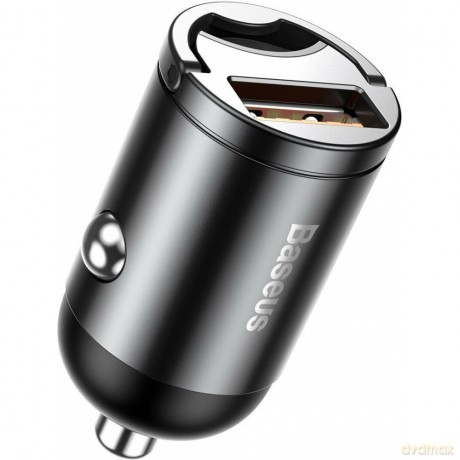 Baseus ładowarka samochodowa Tiny Star Mini QC 3.0 1USB szara 30W