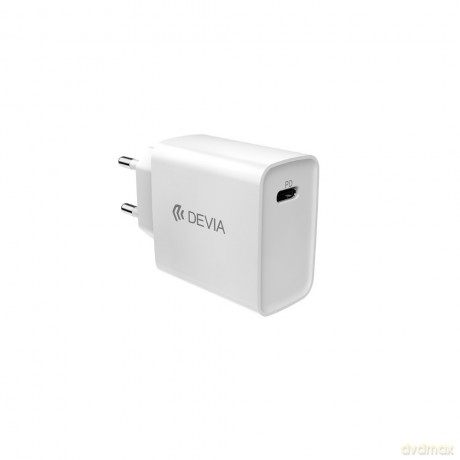 Devia ładowarka sieciowa Smart PD USB-C 1USB biała 20W