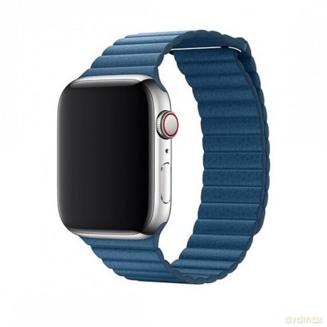 Devia pasek Elegant Leather Loop do Apple Watch 40mm/ 38mm cape cod blue