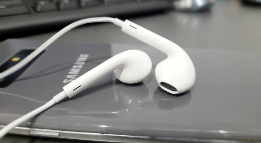 Devia słuchawki przewodowe Smart jack 3,5mm białe dokanałowe