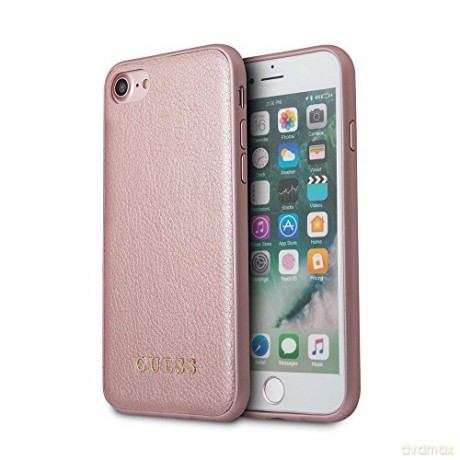Guess iPhone 7/ iPhone 8 GUHCI8IGLRG różowo-złoty hard case Iridescent TPU