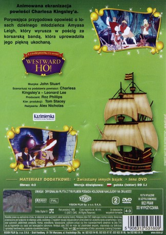 Najpiękniejsze baśnie i legendy: Przez morza i oceany [DVD]