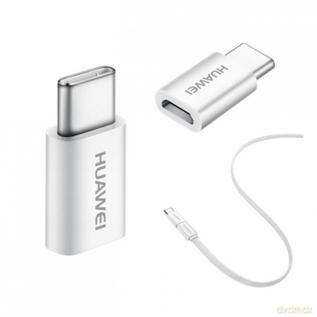 Huawei adapter microUSB (port) - USB-C biała AP52
