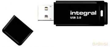 INTEGRAL Pendrive Black (64GB | USB 3.0) czarny