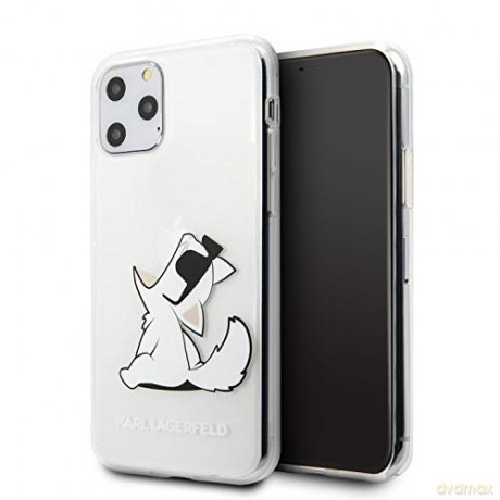 Karl Lagerfeld iPhone 11 Pro KLHCN58CFNRC przeźroczysty hard case Choupette Fun