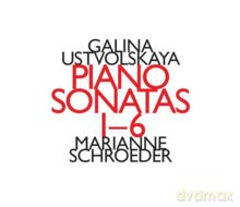 Marianne Schroeder: Galina Ustvolskaya: Piano Sanatas 1-6 (Remastered and redesigned) [CD]