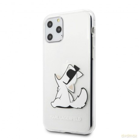 Karl Lagerfeld Samsung S20 Ultra KLHCS69CFNRC przeźroczyste hard case Choupette Fun