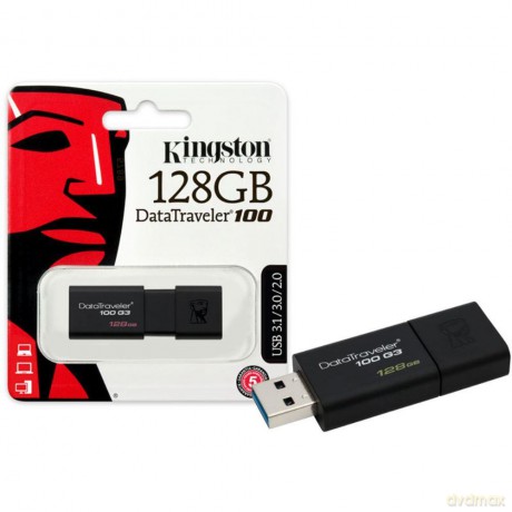 Kingston pendrive DT100 128GB USB 3.0