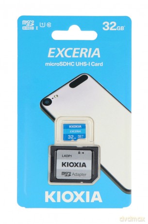 Kioxia 32GB microSD KIOXIA Exceria (M203) UHS I U1 with adapter