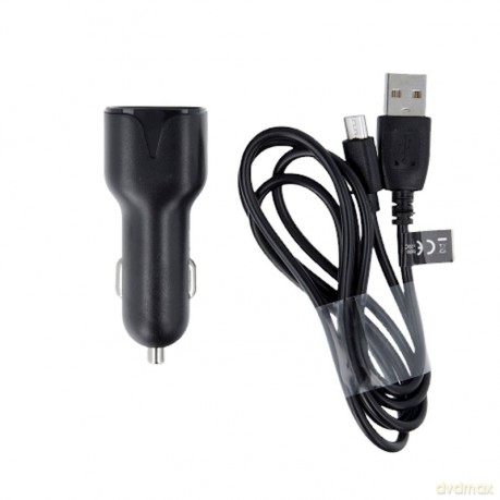 Ładowarka samochodowa Maxlife MXCC-01 USB Fast Charge 2.1A + kabel (USB - microUSB)