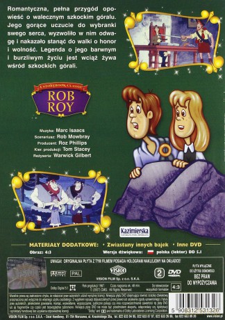Najpiękniejsze baśnie i legendy: Legenda o dzielnym Rob Roy'u [DVD]