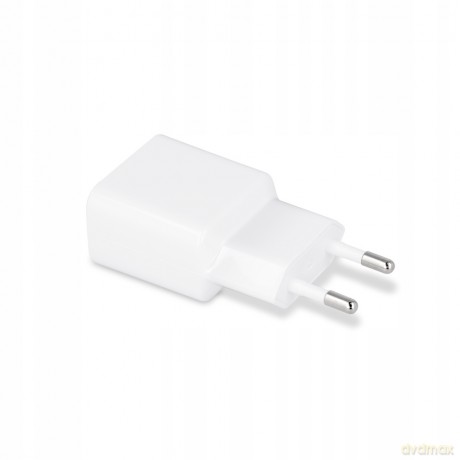 Ładowarka sieciowa Maxlife MXTC-01 USB 1A biała