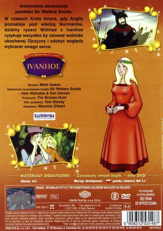 Najpiękniejsze baśnie i legendy: Rycerz Ivanhoe [DVD]