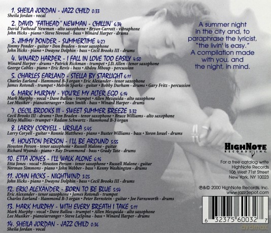 Jazz for A Summer Night [CD]