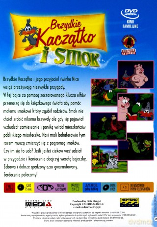 Brzydkie kaczątko i smok [DVD]