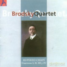 Brodsky Quartet: Ruperto Chapí: Cuartetos I, II, III y IV [CD]