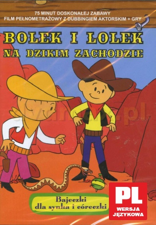 Bolek i Lolek na Dzikim Zachodzie [książka]+[DVD] 