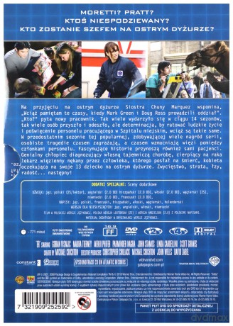 Ostry dyżur sezon 14 [3DVD]