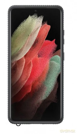 Samsung Clear Protective Cover S21 Ultra Black