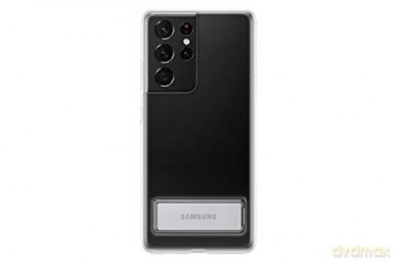 Samsung Clear Standing Cover S21 Ultra Transparent