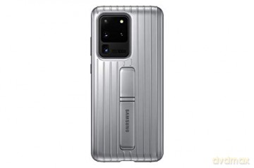 Samsung etui Protective Standing Cover do S20 Ultra srebrne