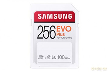 Samsung karta pamięci 256GB Full SD Evo plus 100MB/s