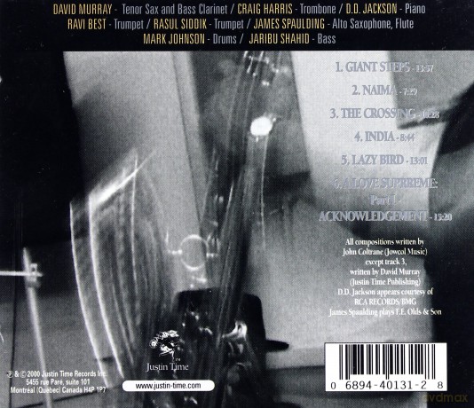 David Murray Octet: Octet Plays Trane [CD]