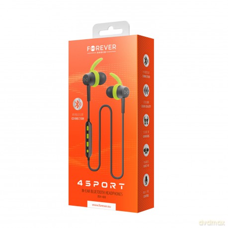Słuchawki Bluetooth Forever 4Sport BSH-400 zielone